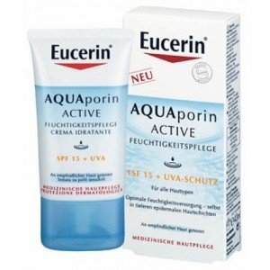Eucerin Аква Порин насичений зволожуючий денний крем для сухої та чутливої ​​шкіри