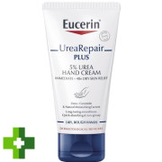 Eucerin крем для рук Urea Repair Plus 5% urea увлажняющий для сухой кожи