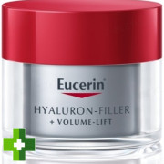Eucerin Крем для обличчя Hyaluron-Filler+Volume-Lift нічний для оновлення контуру обличчя