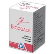 БИОСЕЛАК капсулы вагин. тв. №10 во флак.