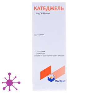Катеджель с лидокаином