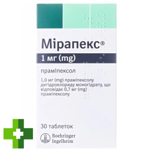 Мірапекс (mirapex)