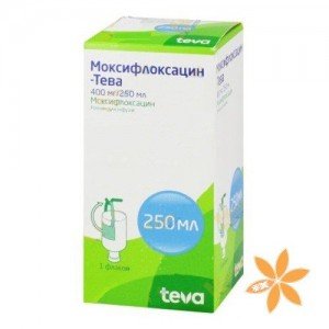 Моксифлоксацин Тева (moxifloxacinum Teva)