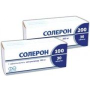 СОЛЕРОН 200 таблетки по 200 мг №30 (10х3)