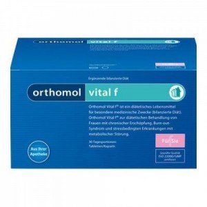 Ортомол Orthomol Vital F (питьевой) - лечение хронической усталости и эмоционального выгорания 30дн