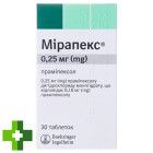 Мірапекс (mirapex)