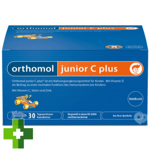 Ортомол Orthomol Junior C plus укрепление иммунитета ребенка (7 дней)