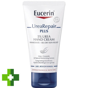 Eucerin крем для рук Urea Repair Plus 5% urea увлажняющий для сухой кожи