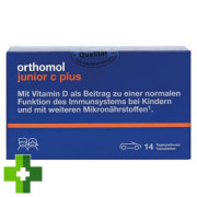 Ортомол Junior C Plus, лесные ягоды и Апельсин/Мандарин