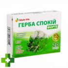 Герба Спокій Форте Tabula Vita