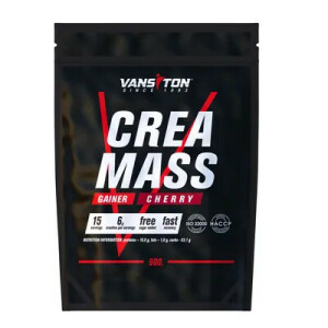 Гейнер Vansiton Creamass, вишня, 900 г