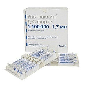 Ультракаїн (ultracaine) форте