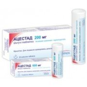 АЦЕСТАД таблетки шип. по  600 мг №10 в тубах