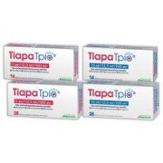 ТИАРА ТРИО® таблетки, п/плен. обол., по 10 мг/12,5 мг/160 мг №14 (7х2)