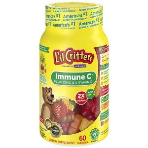 Lil Critters, Immune C плюс цинк и вітамин D